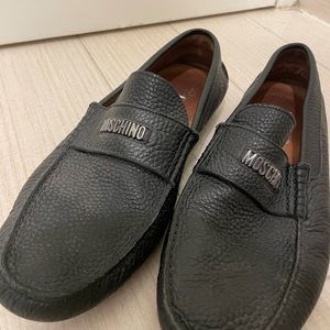 Moschino men loafers size 12.5 (open to bids)